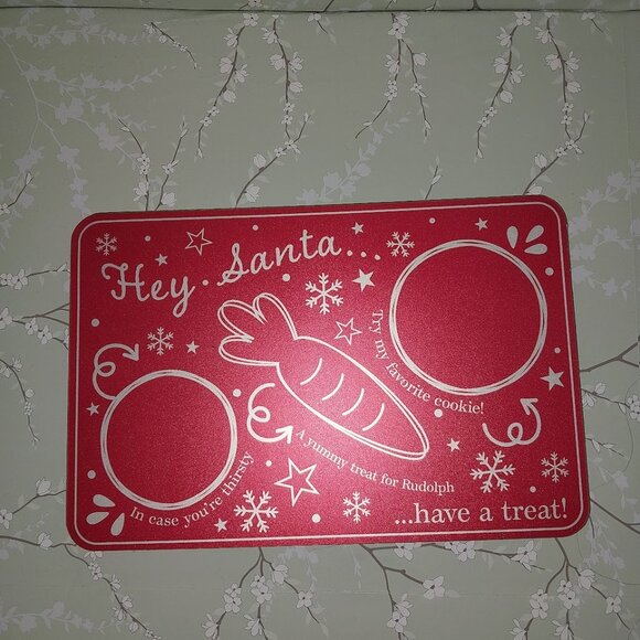 Christmas Mailbox Santa Letter Box and Treat Tray - Picture 5 of 16
